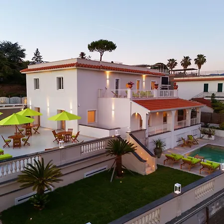Villa Nevada Infinity With Pool, Terrace, Capri View Massa Lubrense