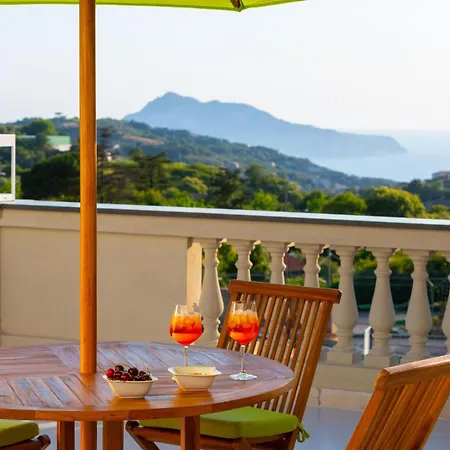 Nevada Infinity With Pool, Terrace, Capri View Villa Massa Lubrense